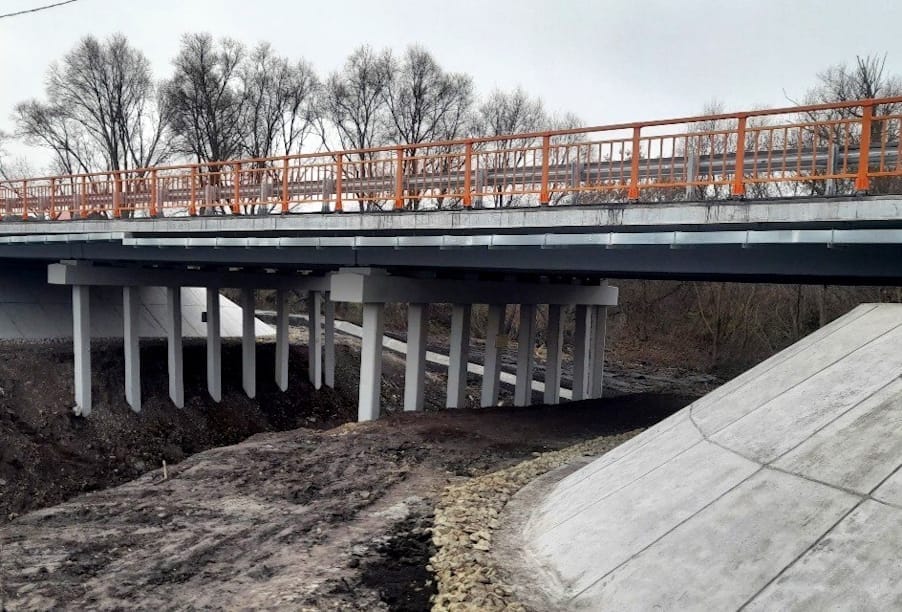 В Ульяновской области капитально отремонтирован мост через реку Максимовку