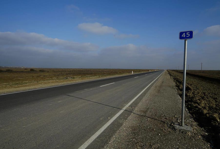 В Дагестане заасфальтировали 8 км трассы Кизилюрт – Шамхал-Янги-Юрт – Сулак